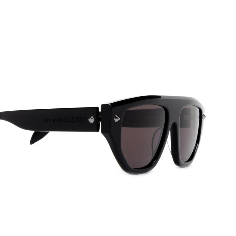 Alexander McQueen AM0408S Sunglasses 001 black - 3/5