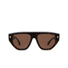 Alexander McQueen AM0408S Sunglasses 002 havana - product thumbnail 1/4