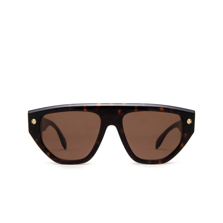 Alexander McQueen AM0408S Sunglasses 002 havana - 1/4