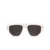 Alexander McQueen AM0408S Sunglasses 003 white - product thumbnail 1/4