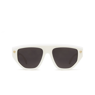 Alexander McQueen AM0408S Sunglasses 003 white - front view