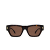 Alexander McQueen AM0409S Sunglasses 002 havana - product thumbnail 1/4
