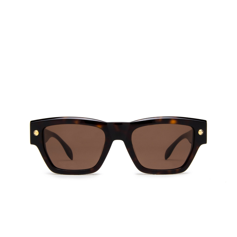 Alexander McQueen AM0409S Sunglasses 002 havana - 1/4
