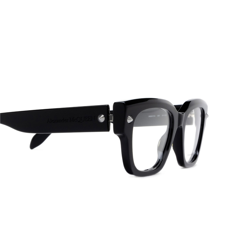 Gafas graduadas Alexander McQueen AM0411O 001 black - 3/4