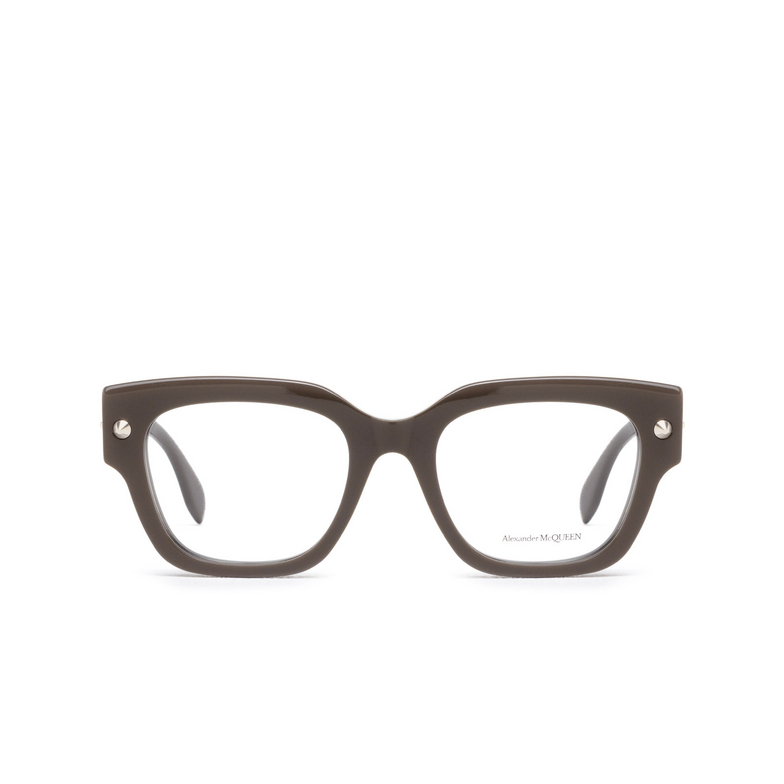Alexander McQueen AM0411O Eyeglasses 003 brown - 1/4