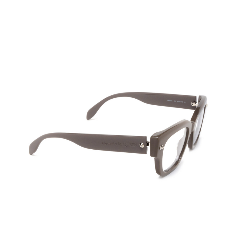 Alexander McQueen AM0411O Eyeglasses 003 brown - 2/4