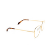 Alexander McQueen AM0415O Eyeglasses 002 gold - product thumbnail 2/4