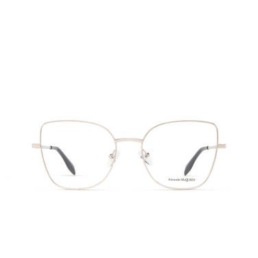 Alexander McQueen AM0416O Eyeglasses 002 silver - front view