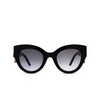 Alexander McQueen AM0417S Sunglasses 001 black - product thumbnail 1/4