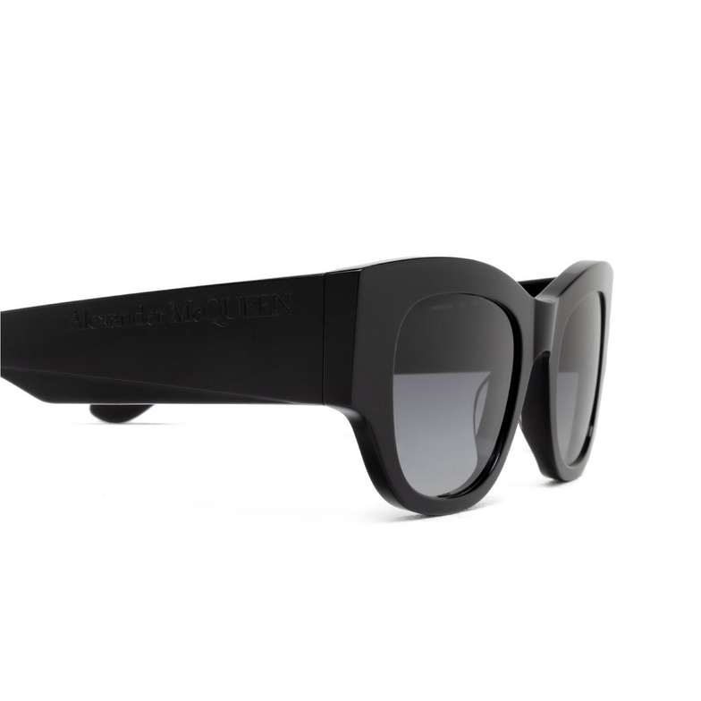 Alexander McQueen AM0420S Sunglasses 001 black - 3/4