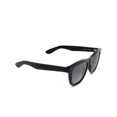 Gafas de sol Alexander McQueen AM0421S 001 black - Vista tres cuartos