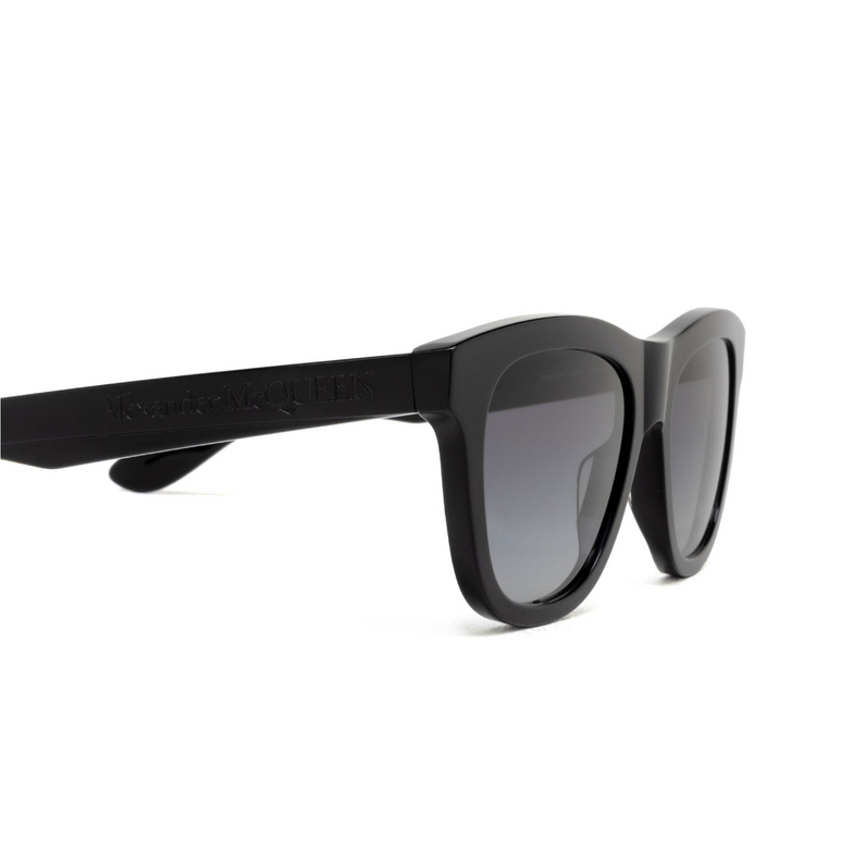 Alexander McQueen AM0421S Sunglasses 001 black - 3/5