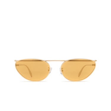 Alexander McQueen AM0424S Sunglasses 005 gold - front view