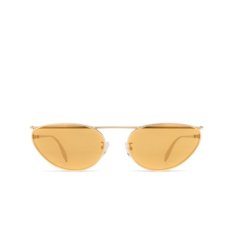 Alexander McQueen AM0424S Sunglasses 005 gold - 1/4