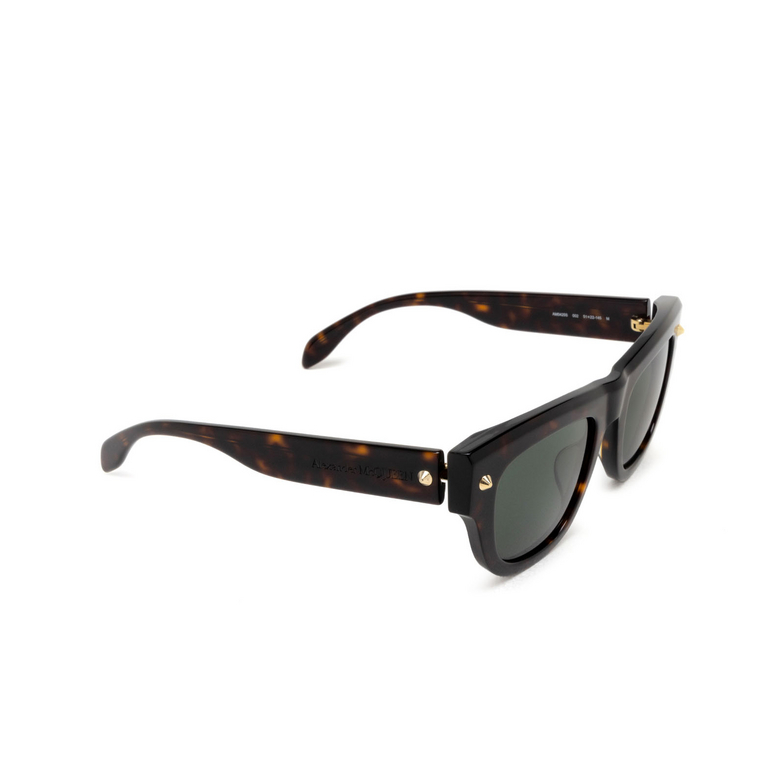 Alexander McQueen AM0425S Sunglasses 002 havana - 2/4