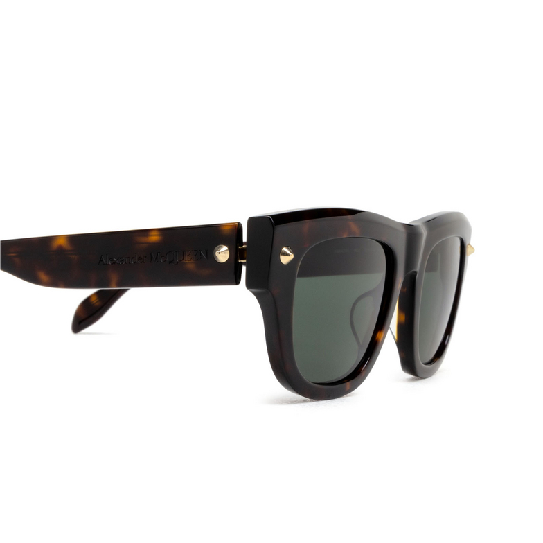 Alexander McQueen AM0425S Sunglasses 002 havana - 3/4