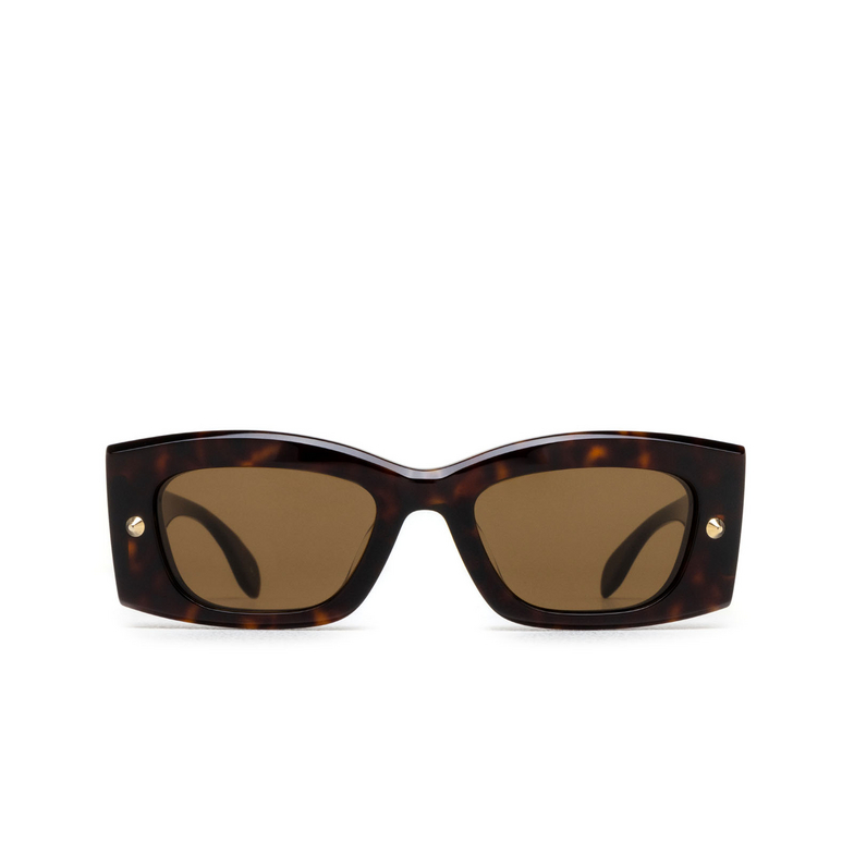 Alexander McQueen AM0426S Sunglasses 002 havana - 1/4