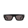 Alexander McQueen AM0427S Sunglasses 001 black - product thumbnail 1/4