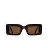 Alexander McQueen AM0433S Sunglasses 002 havana - product thumbnail 1/5