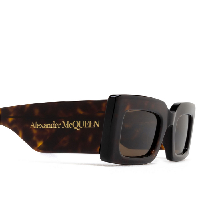 Alexander McQueen AM0433S Sunglasses 002 havana - 3/5