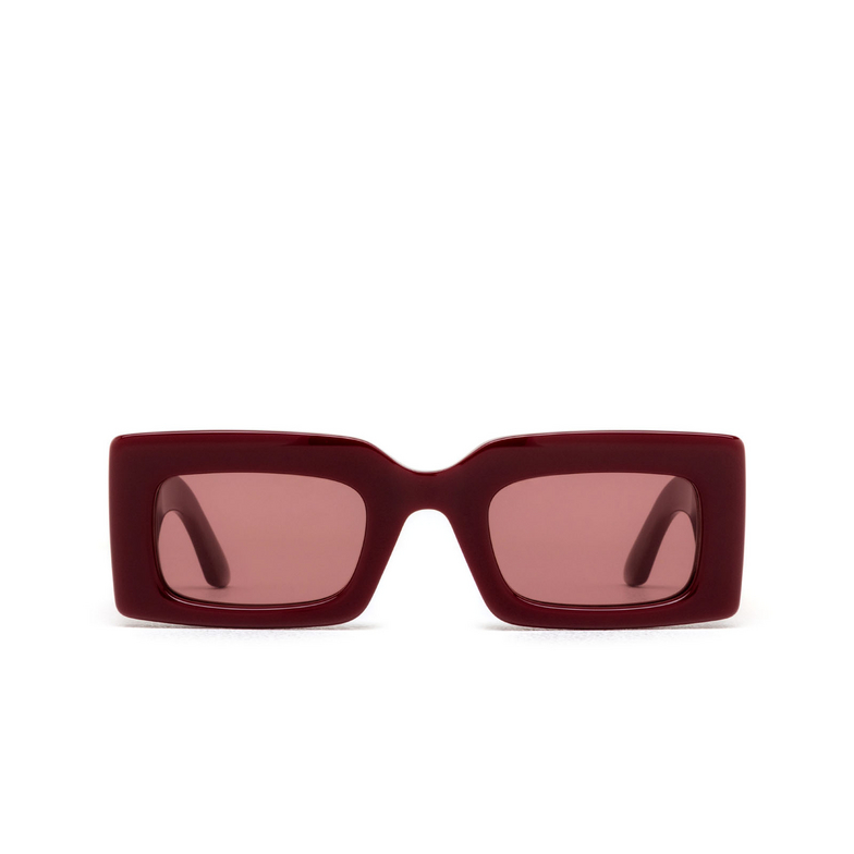 Alexander McQueen AM0433S Sunglasses 003 burgundy - 1/4