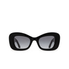Alexander McQueen AM0434S Sunglasses 001 black - product thumbnail 1/5