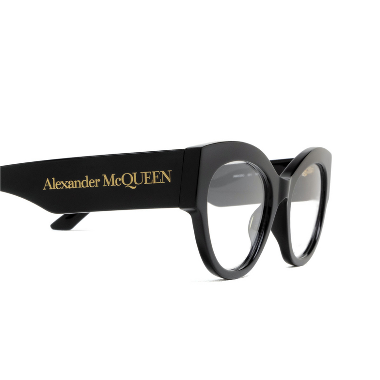 Lunettes de vue Alexander McQueen AM0435O 001 black - 3/6