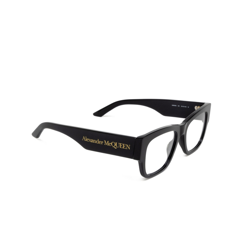 Alexander McQueen AM0436O Eyeglasses 001 black - 2/4