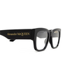 Lunettes de vue Alexander McQueen AM0436O 001 black - Vignette du produit 3/4