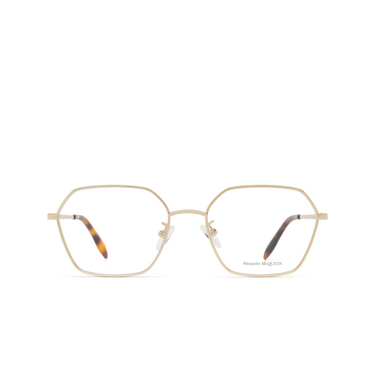 Alexander McQueen AM0437O Eyeglasses 002 gold - front view