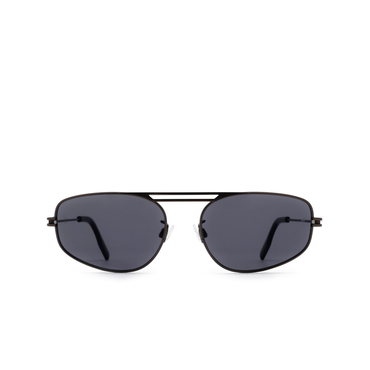 Alexander McQueen MQ0392S Sunglasses 001 Ruthenium - front view