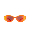 Balenciaga 90s Oval Sonnenbrillen 005 orange - Produkt-Miniaturansicht 1/5