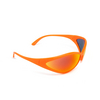 Balenciaga 90s Oval Sonnenbrillen 005 orange - Produkt-Miniaturansicht 2/5