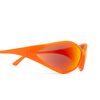 Balenciaga 90s Oval Sonnenbrillen 005 orange - Produkt-Miniaturansicht 3/5