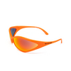 Occhiali da sole Balenciaga 90s Oval 005 orange - anteprima prodotto 4/5