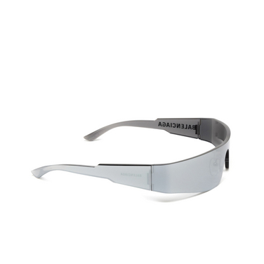 Gafas de sol Balenciaga BB0041S 002 silver - Vista tres cuartos