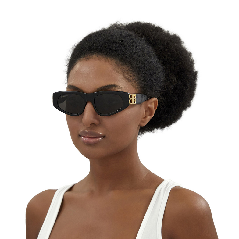 Gafas de sol Balenciaga BB0095S 001 black - 5/5