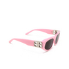 Gafas de sol Balenciaga BB0095S 013 pink - Miniatura del producto 2/4