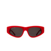 Balenciaga BB0095S Sunglasses 016 red - product thumbnail 1/4