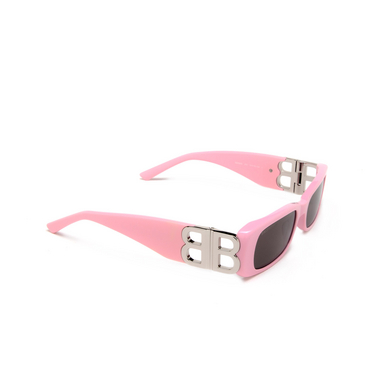 Balenciaga BB0096S Sonnenbrillen 012 pink - Dreiviertelansicht