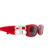 Gafas de sol Balenciaga BB0096S 015 red - Miniatura del producto 3/4