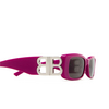 Gafas de sol Balenciaga BB0096S 016 fuchsia - Miniatura del producto 3/4