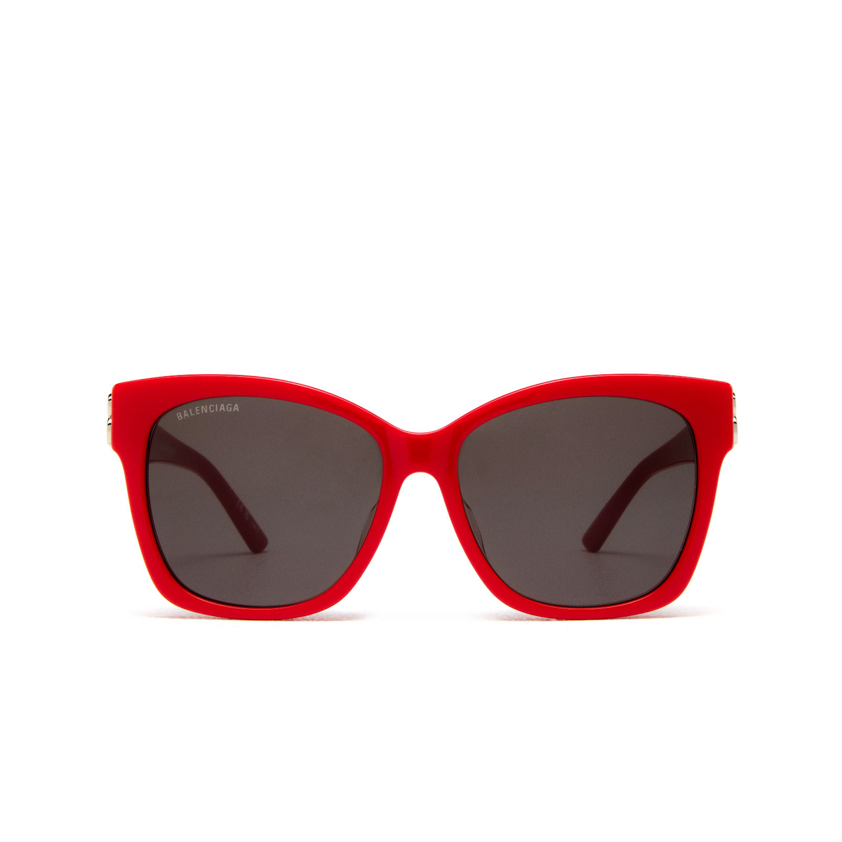 Balenciaga BB0102SA Sunglasses 012 Red - front view