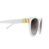Balenciaga BB0103SA Sunglasses 006 white - product thumbnail 3/4
