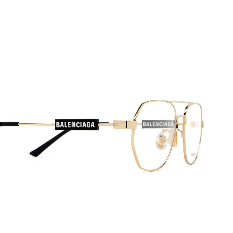 Balenciaga BB0117O Eyeglasses 003 gold - 3/4