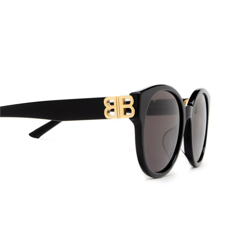 Balenciaga BB0134SA Sunglasses 001 black - 3/4