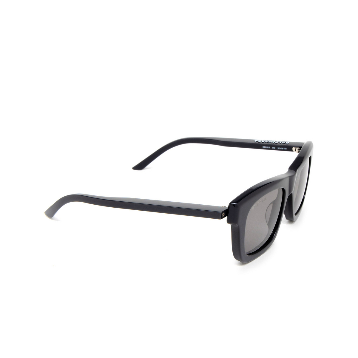Balenciaga BB0161S Sunglasses 002 Grey - three-quarters view