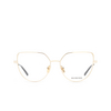 Gafas graduadas Balenciaga BB0197O 002 gold - Miniatura del producto 1/4