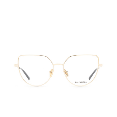 Balenciaga BB0197O Korrektionsbrillen 002 gold - Vorderansicht