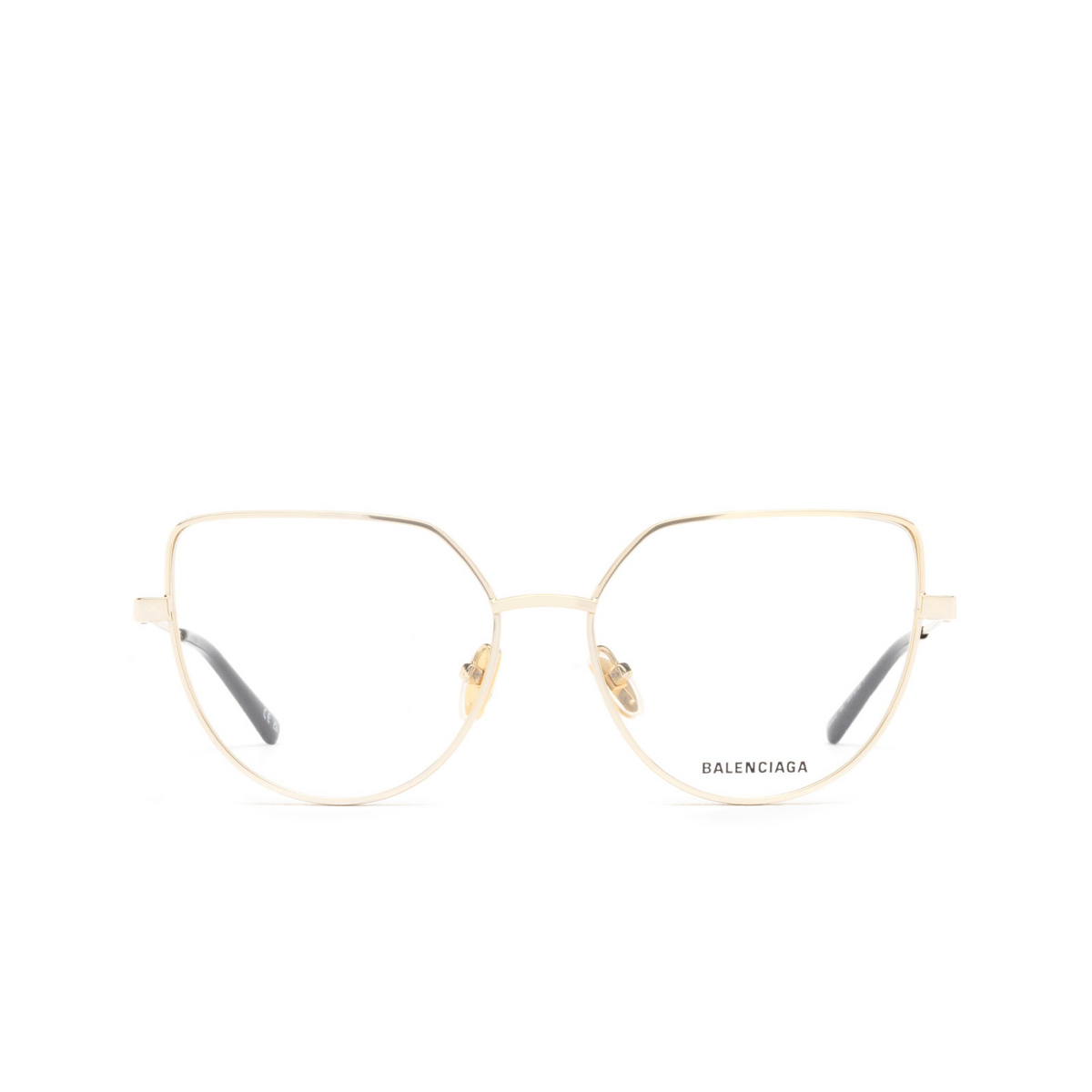 Balenciaga BB0197O Eyeglasses 002 Gold - front view
